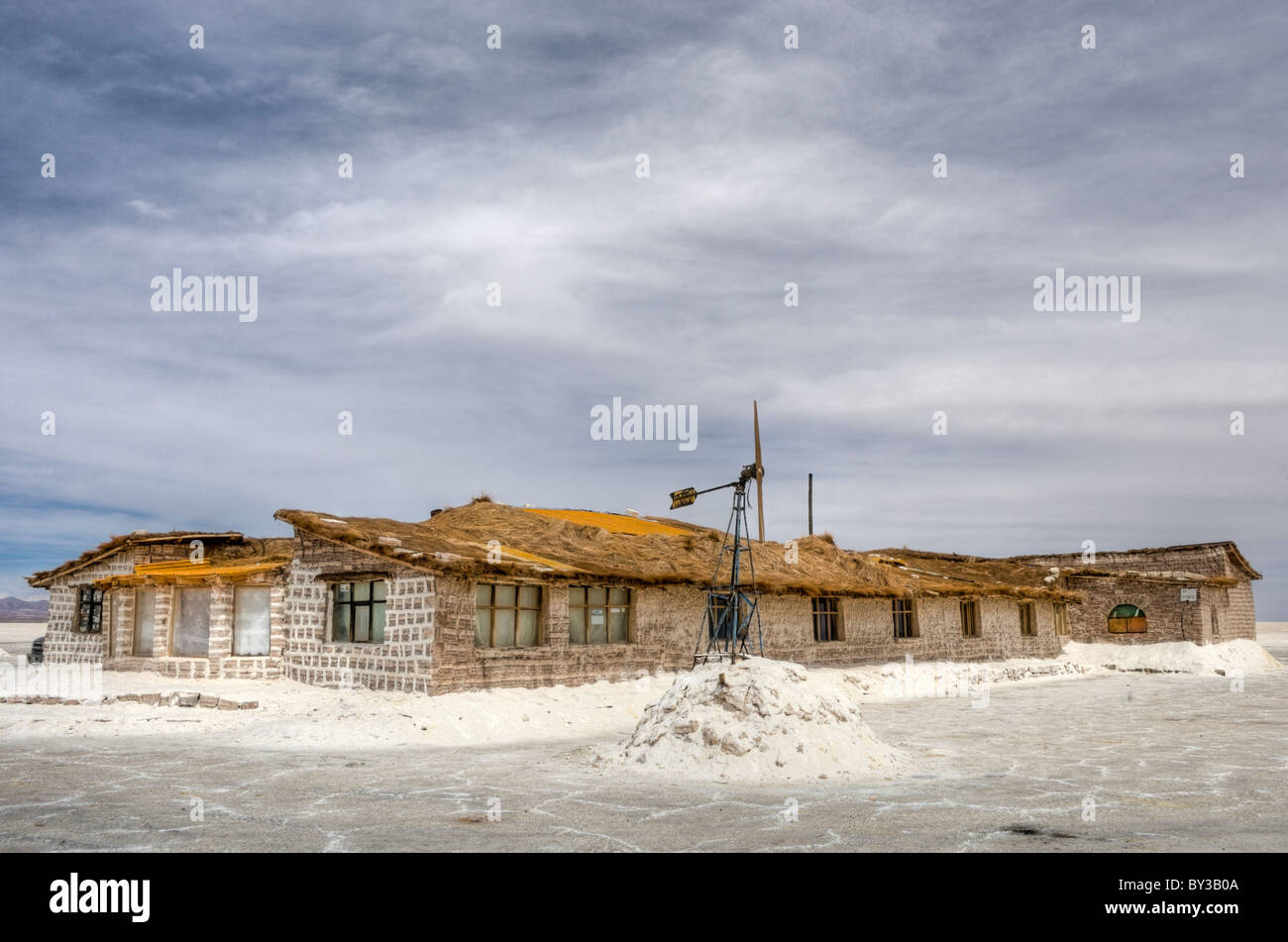 Salt Museum, Salar de Uyuni, Bolivia Stock Photo