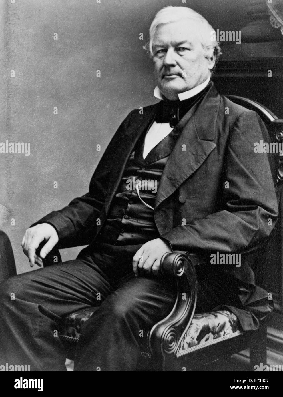 Millard Fillmore, President Millard Fillmore was the 13th President of the United States Stock Photo