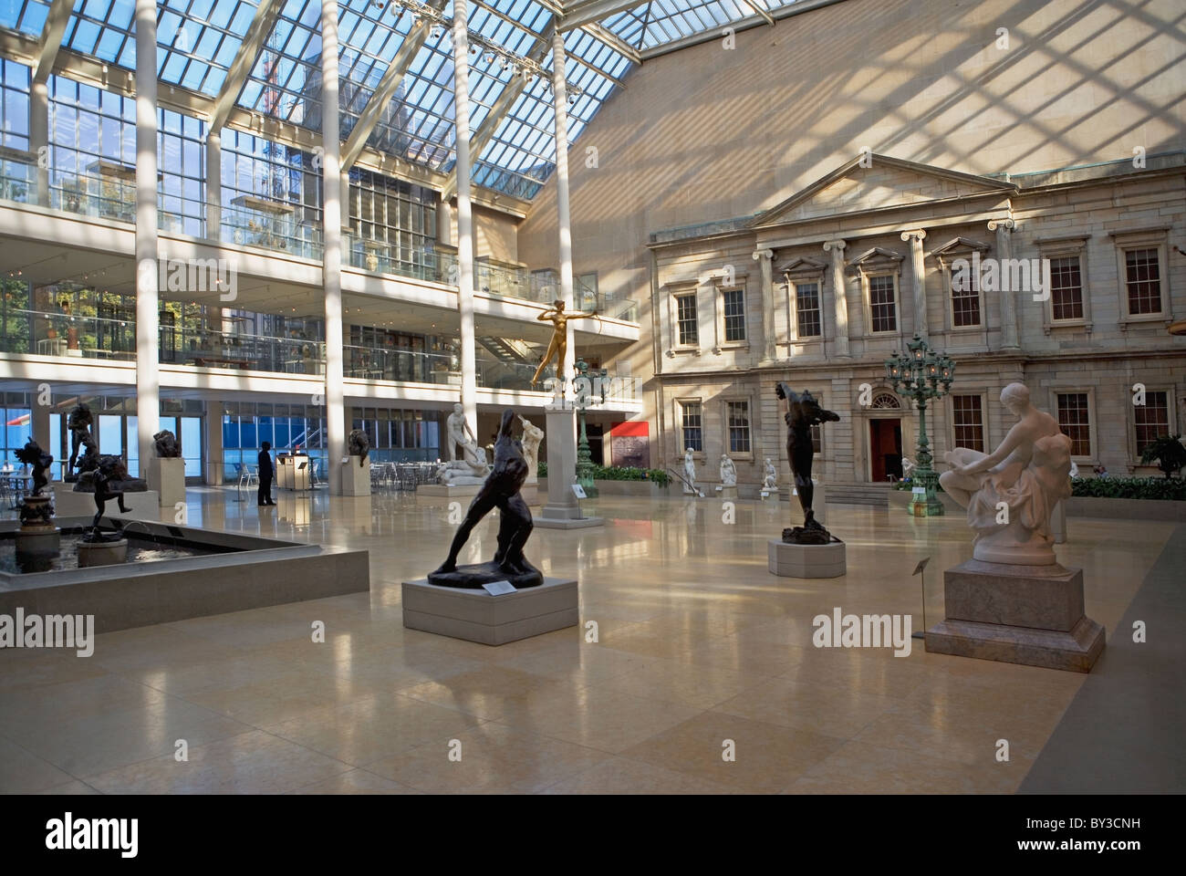 USA, New York City, Metropolitan Museum Stock Photo