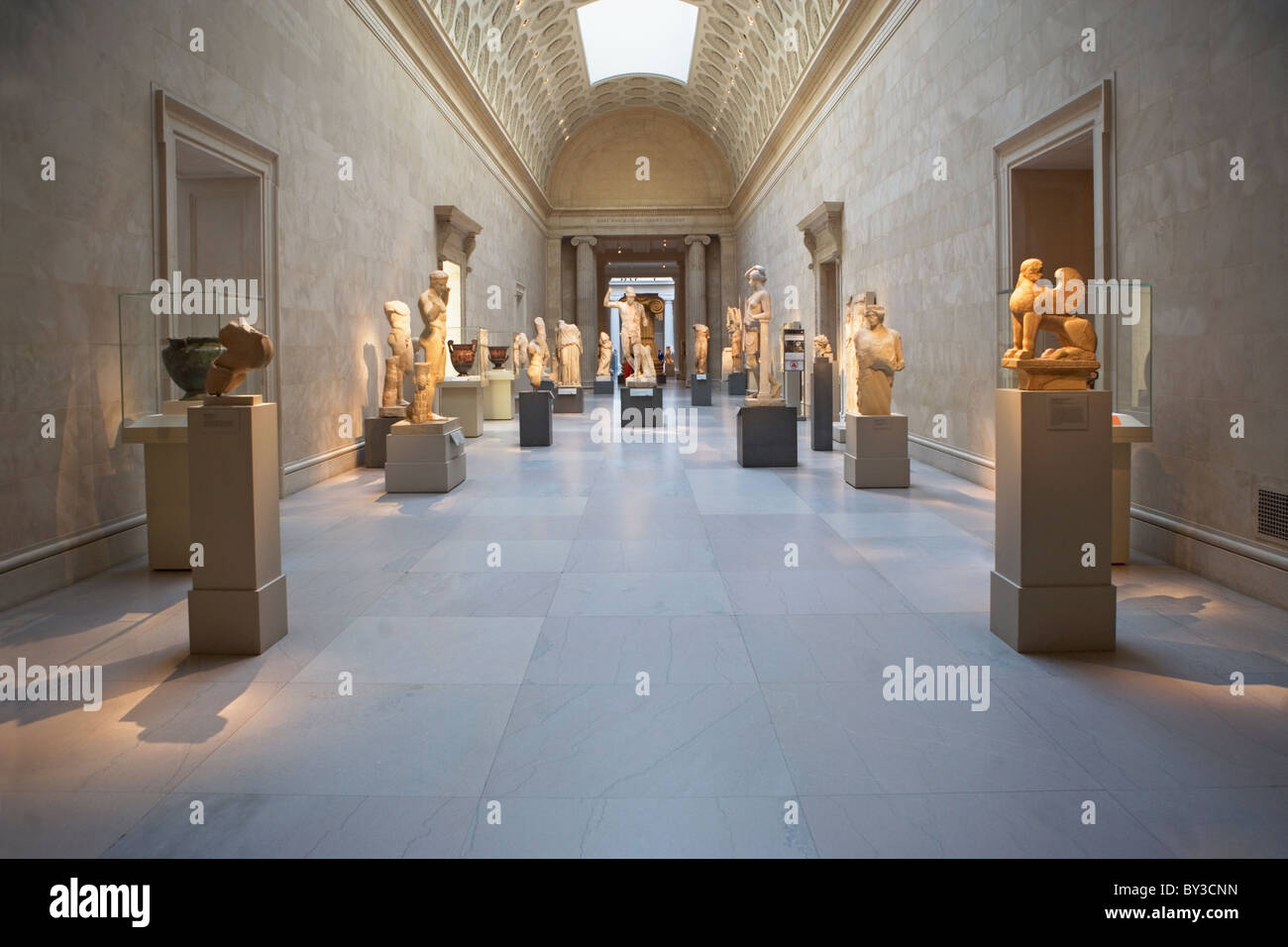 USA, New York City, Metropolitan Museum Stock Photo