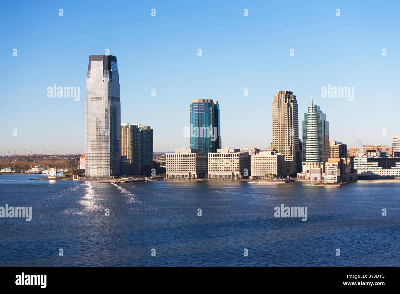 Jersey city skyline hi-res stock photography and images - Alamy