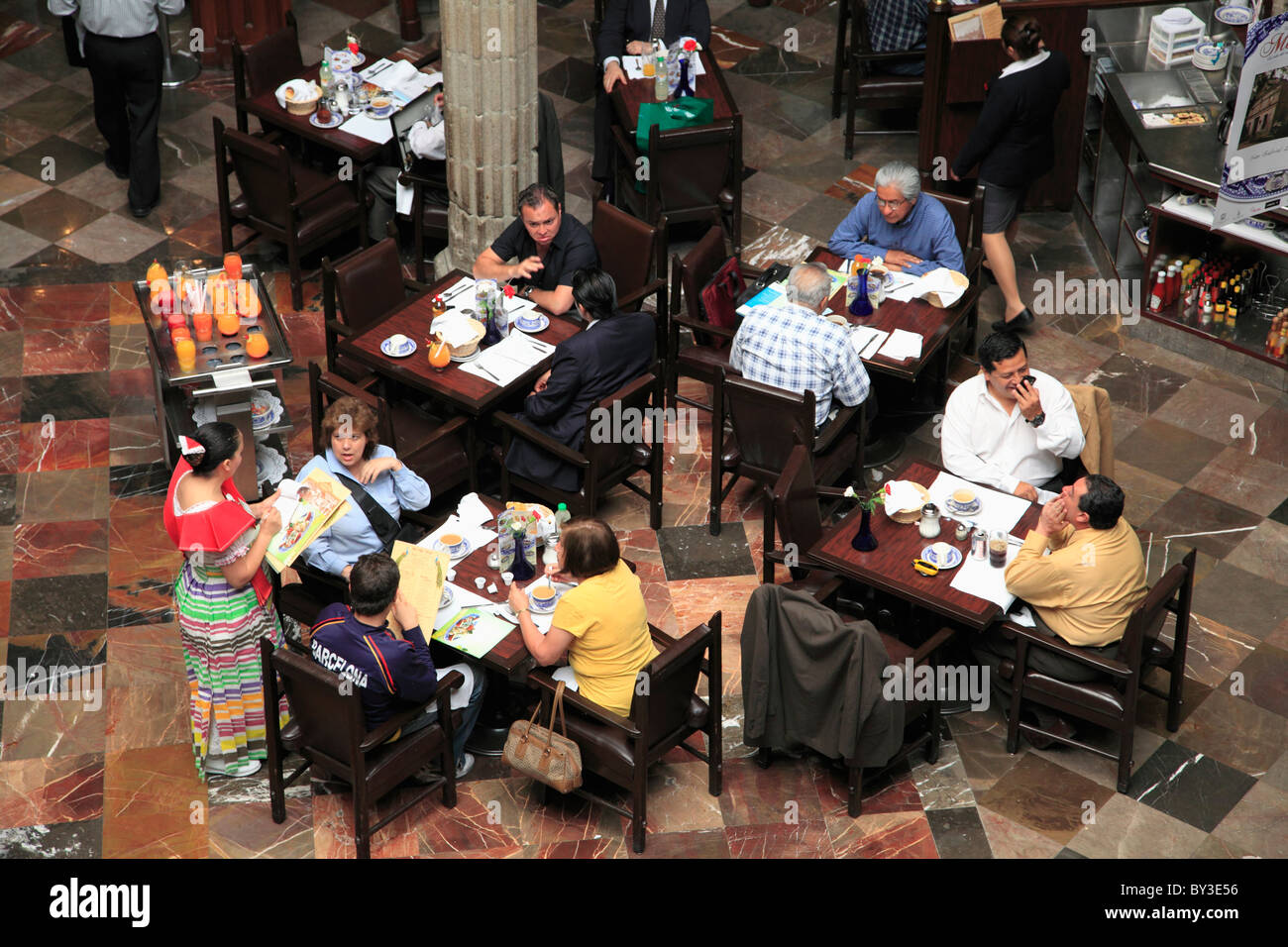Restaurant, Sanborn’s department store House of Tiles mexico city Stock ...