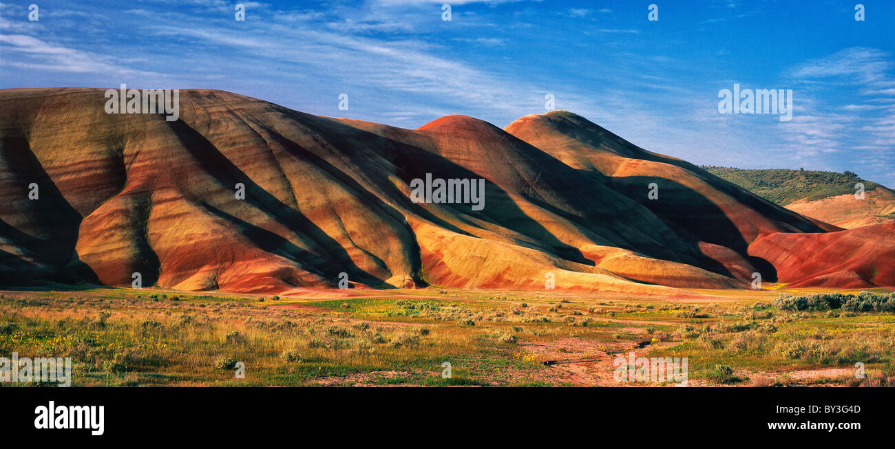 Painted Rounded Hills Painted hill hi-res stock photography and images - Alamy