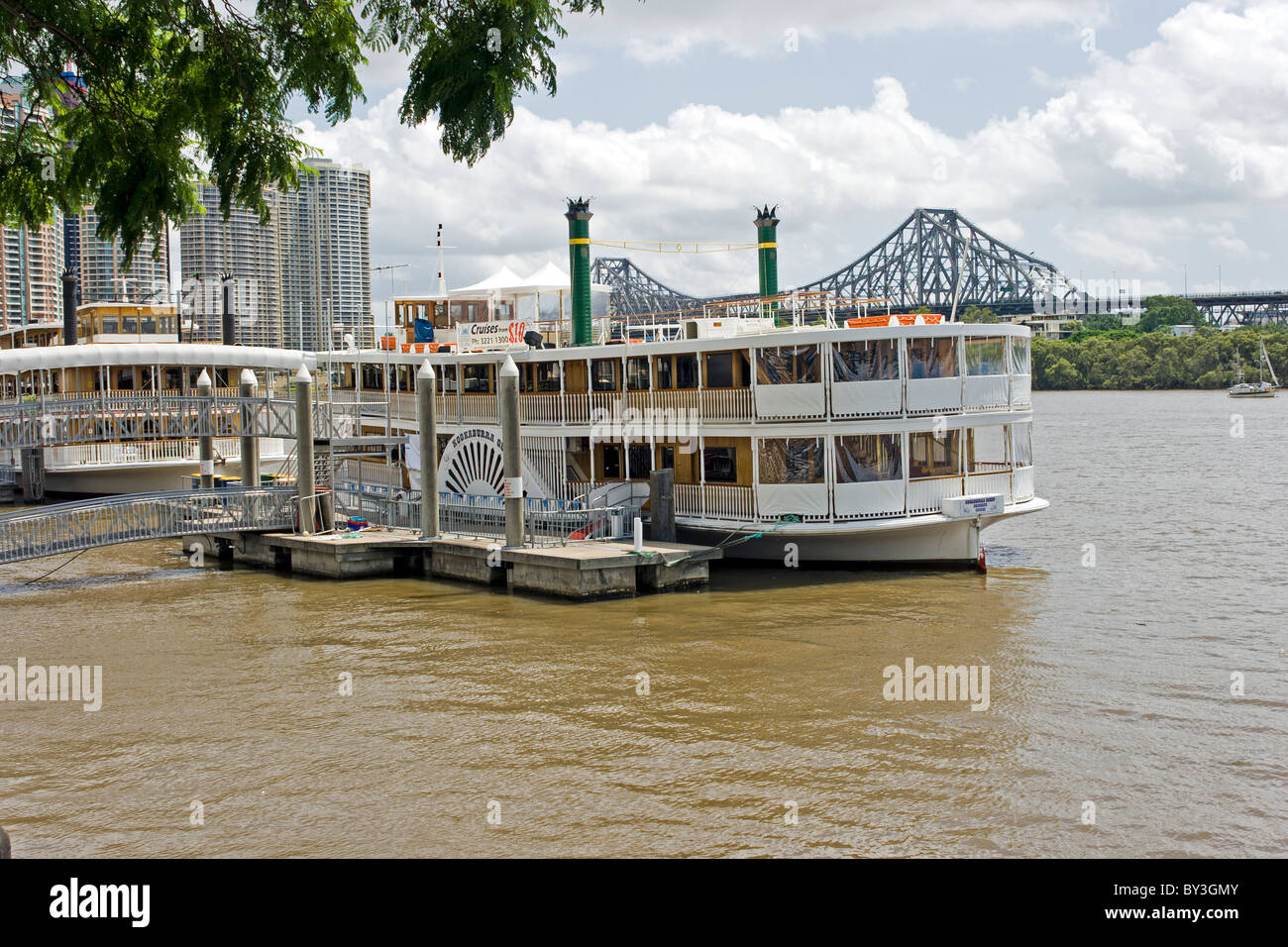 Kookaburra Queen Brisbane River Qld Australia Stock Photo Alamy