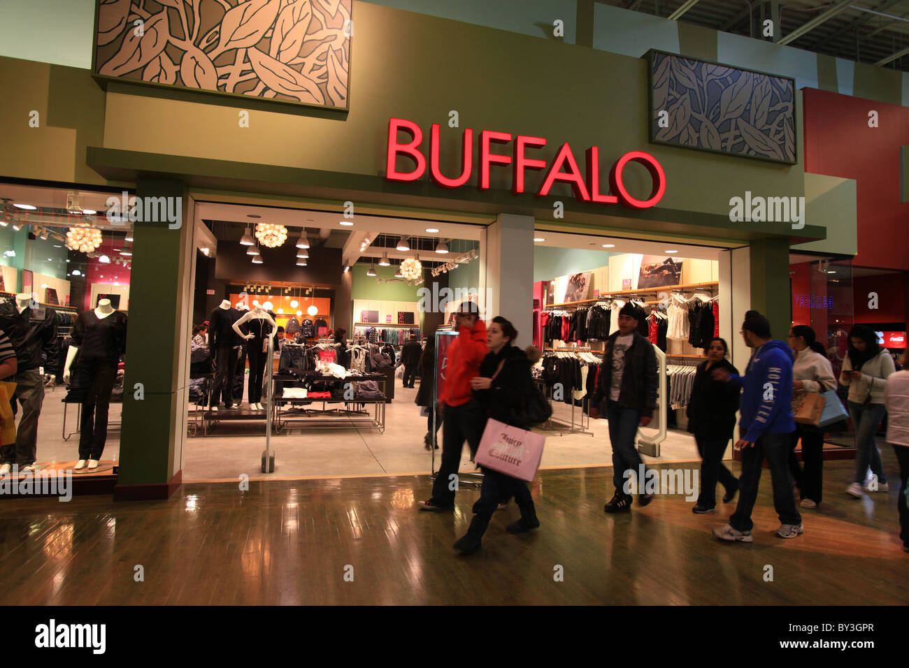 Buffalo clothing outlet store in Vaughan Mills Mall in Toronto, Canada 2010  Stock Photo - Alamy