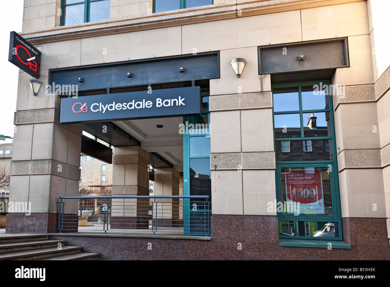 Clydesdale bank plaza building exterior hires stock photography and