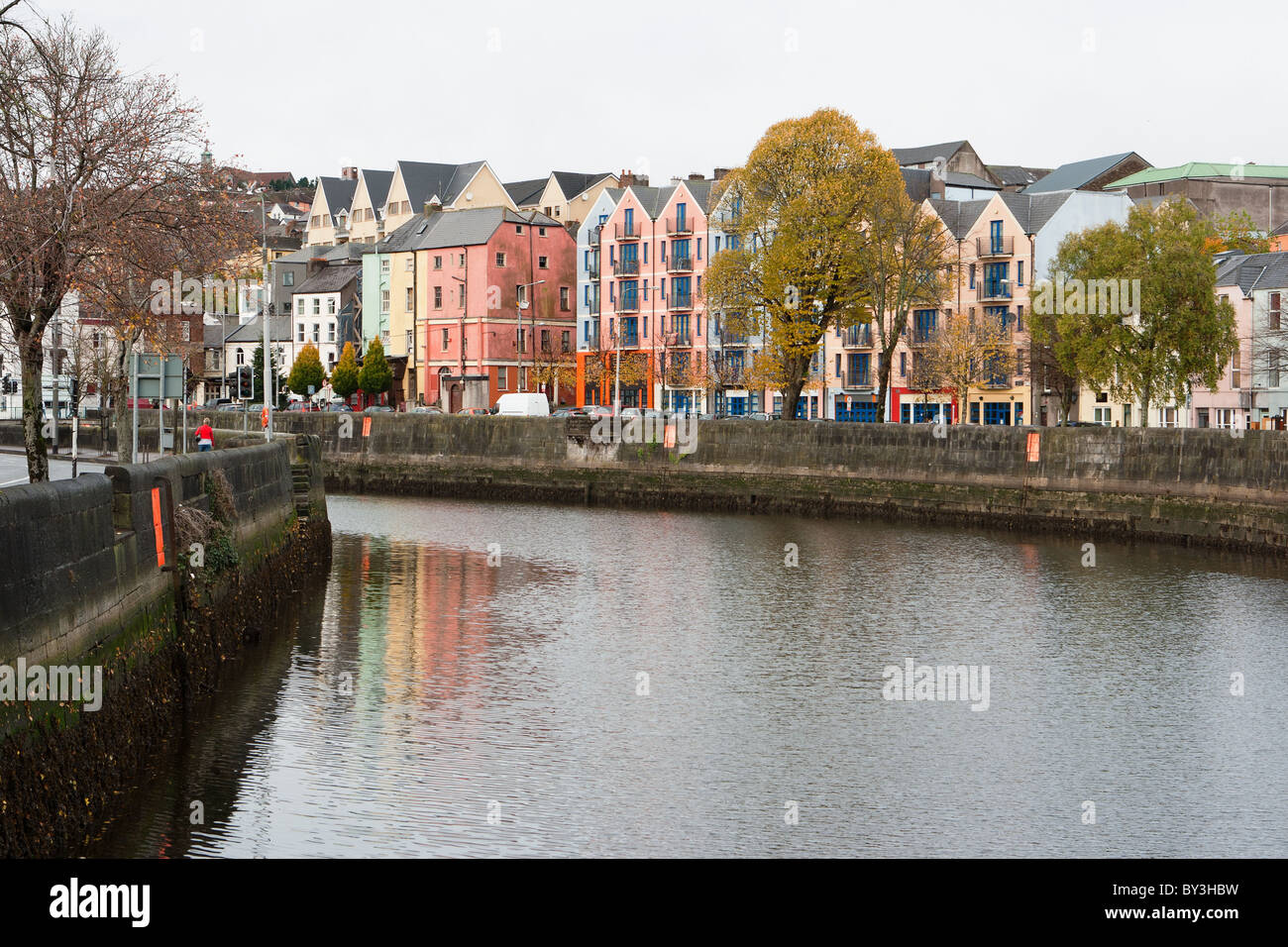 View of Cork city, Ireland Stock Photo