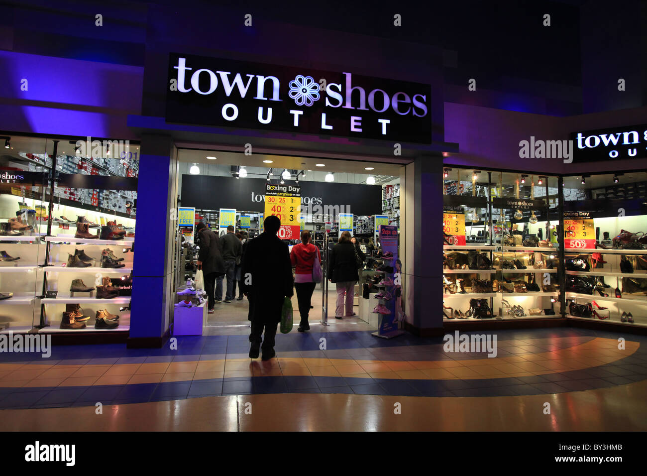 Town shoes outlet store in Vaughan Mills Mall in Toronto, Canada 2010 Stock  Photo - Alamy