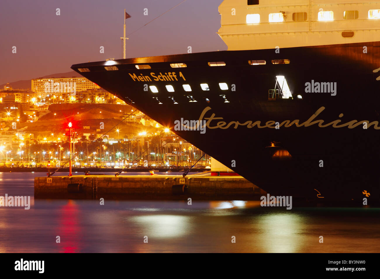 Tui Cruise Ship Mein Schiff In Las Palmas On Gran Canaria