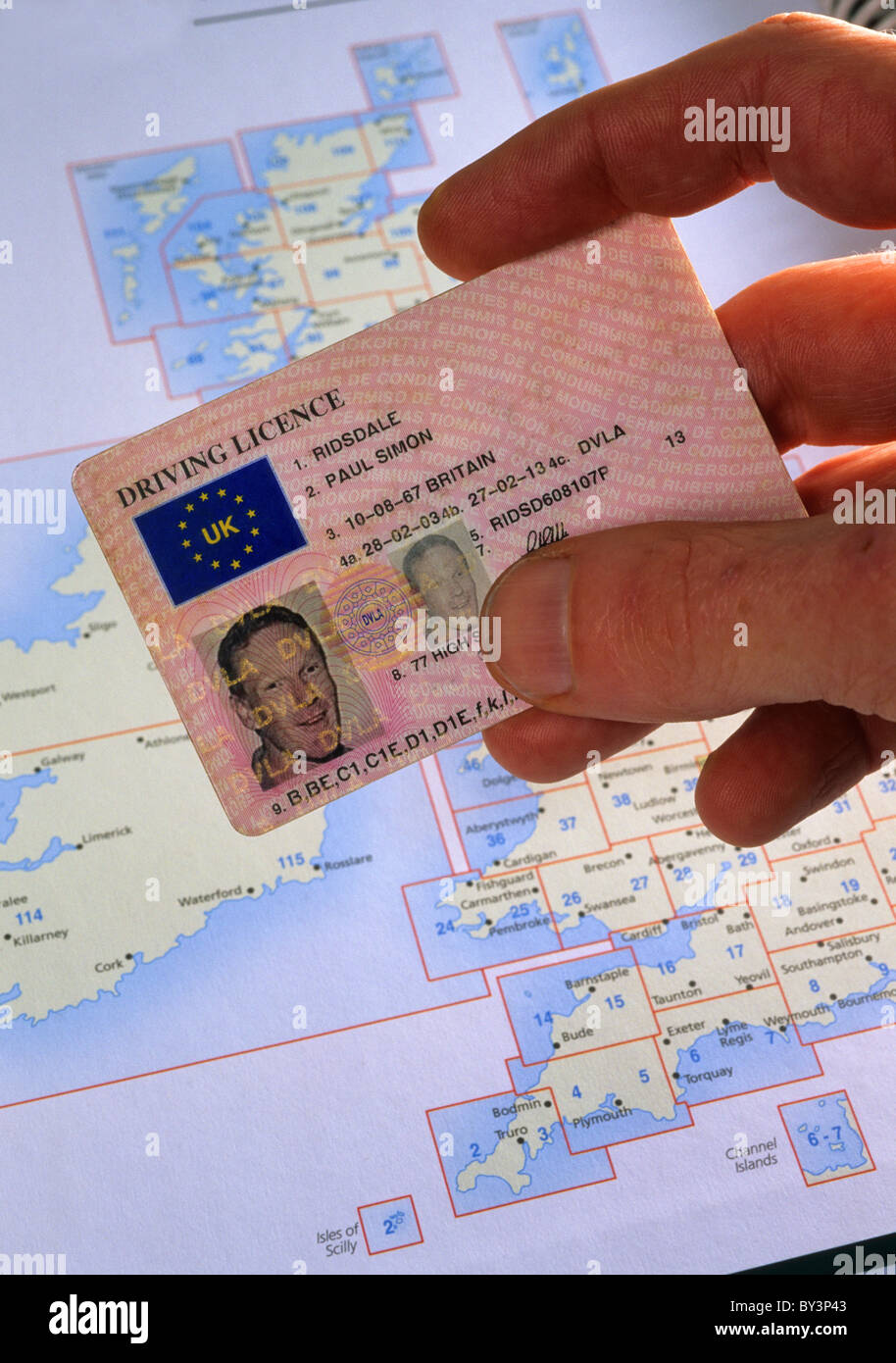 British Driving Licence High Resolution Stock Photography and Images