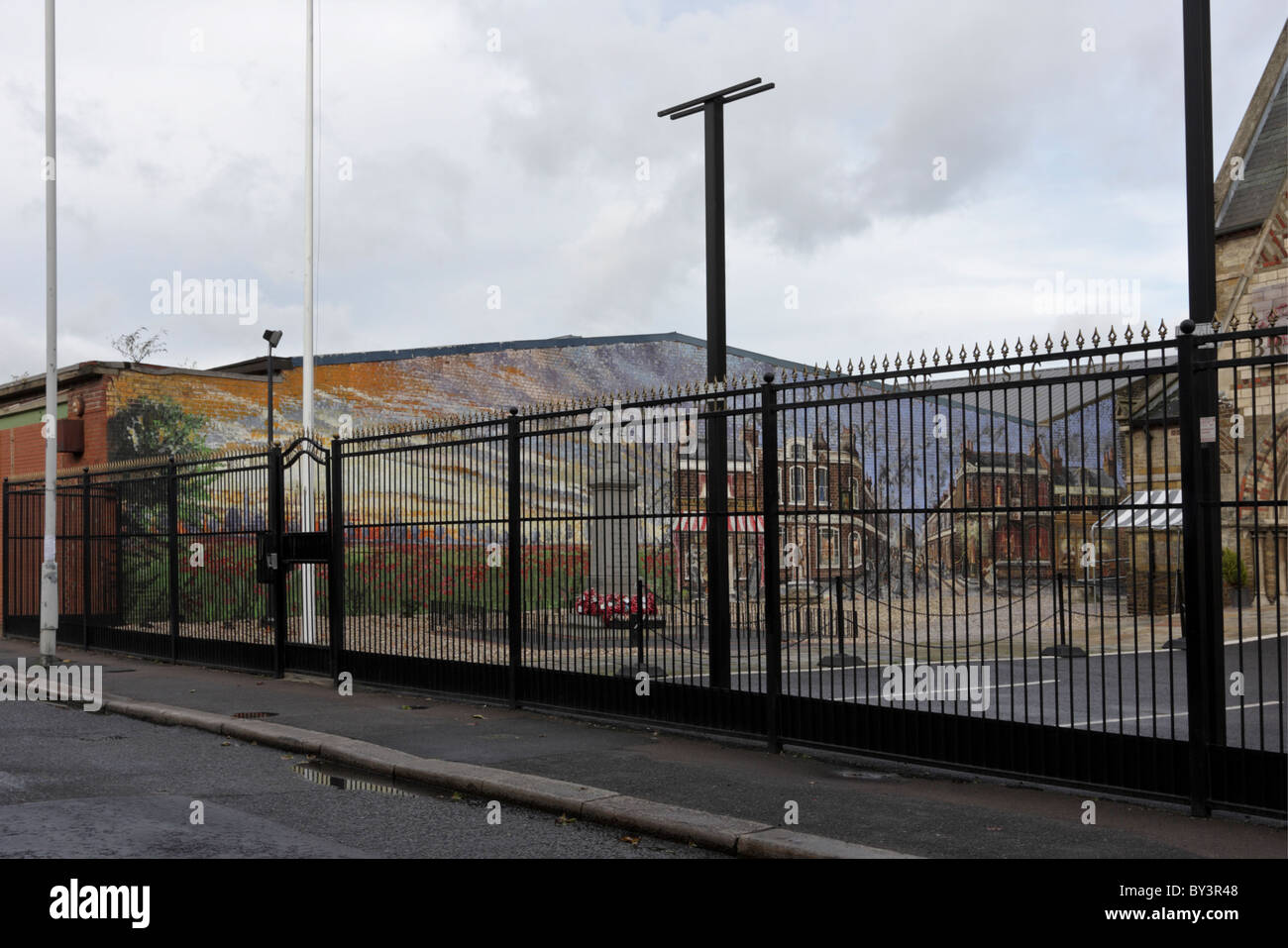 Doors to Brick Lane Music Hall Silvertown London Stock Photo - Alamy