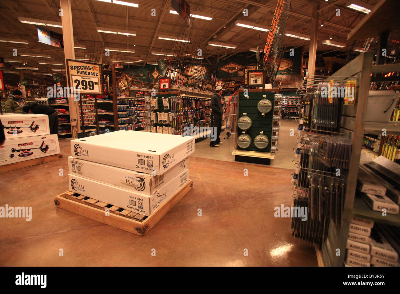Outdoor World retail store in Vaughan Mills Mall in Toronto, 2010 Stock Photo Alamy