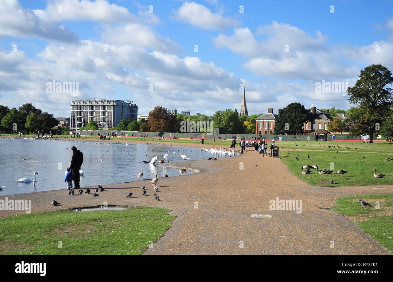 Kensington Gardens, London, UK Stock Photo