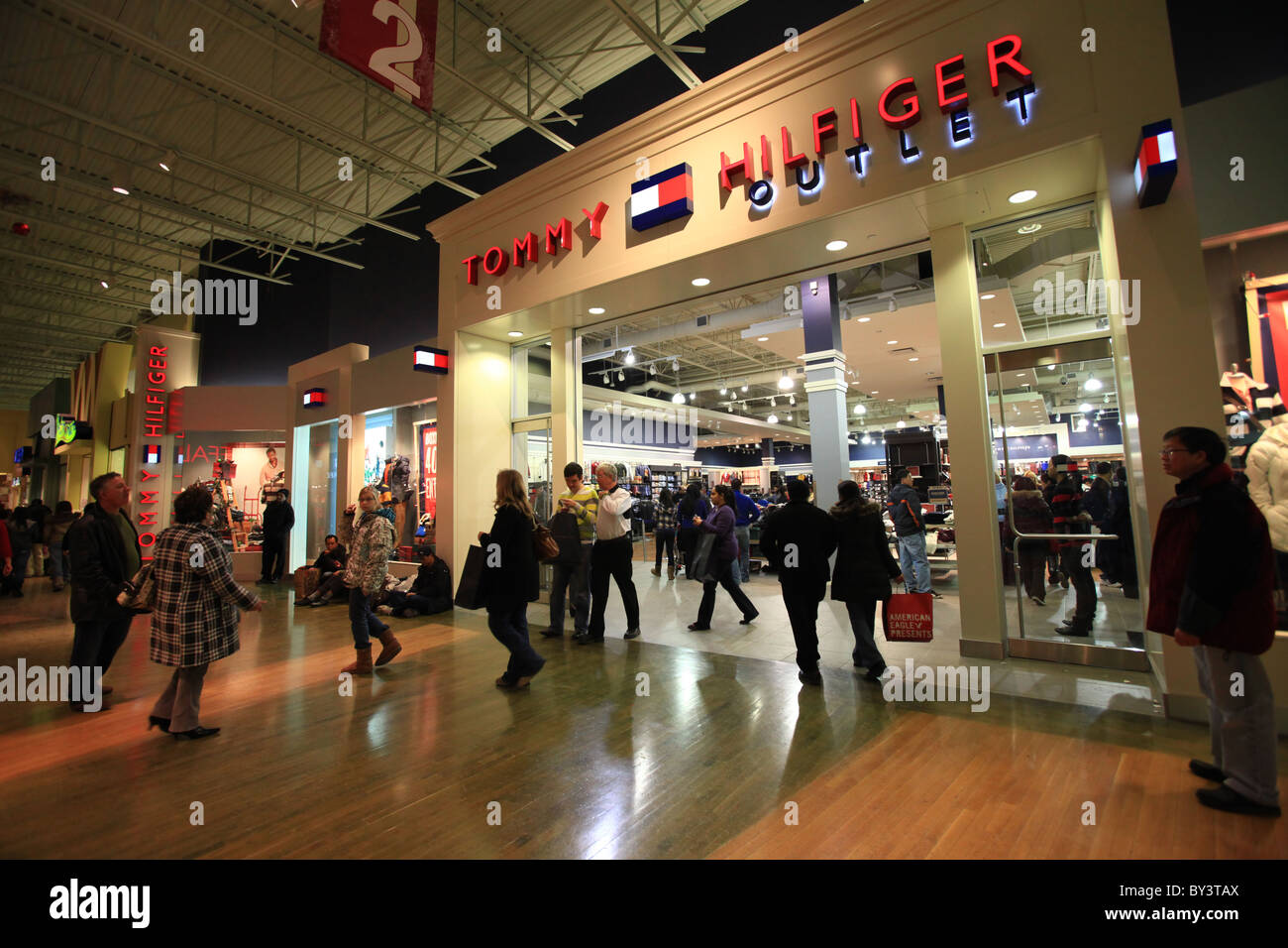 Tommy Hilfiger outlet store in Vaughan Mills Mall in Toronto, 2010 Stock  Photo - Alamy