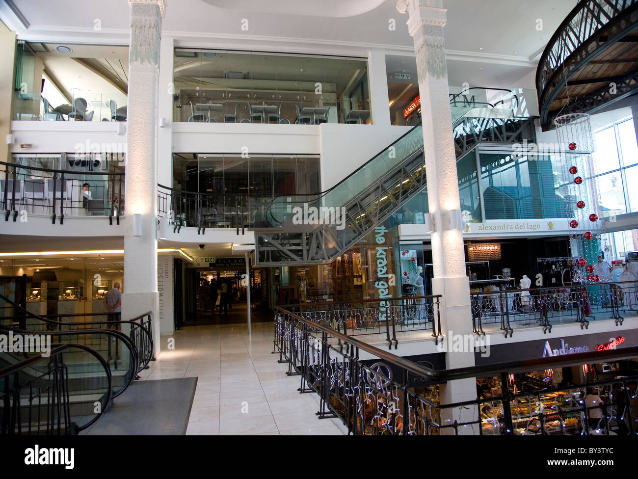 Cape Quarter Shopping in Green Point Cape Town Stock Photo Alamy