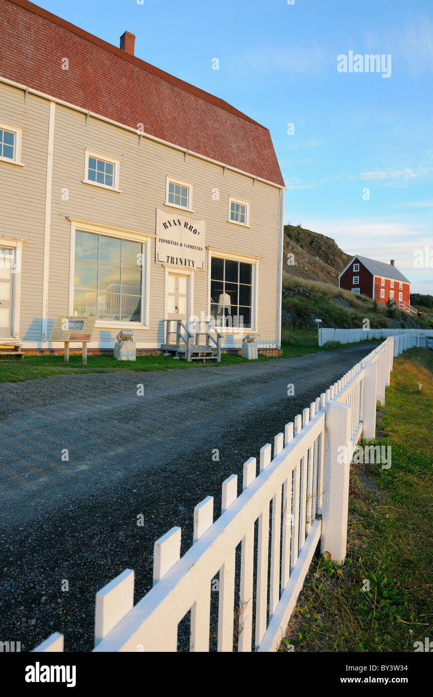 Lester Garland Premises In Trinity Newfoundland Canada Stock Photo