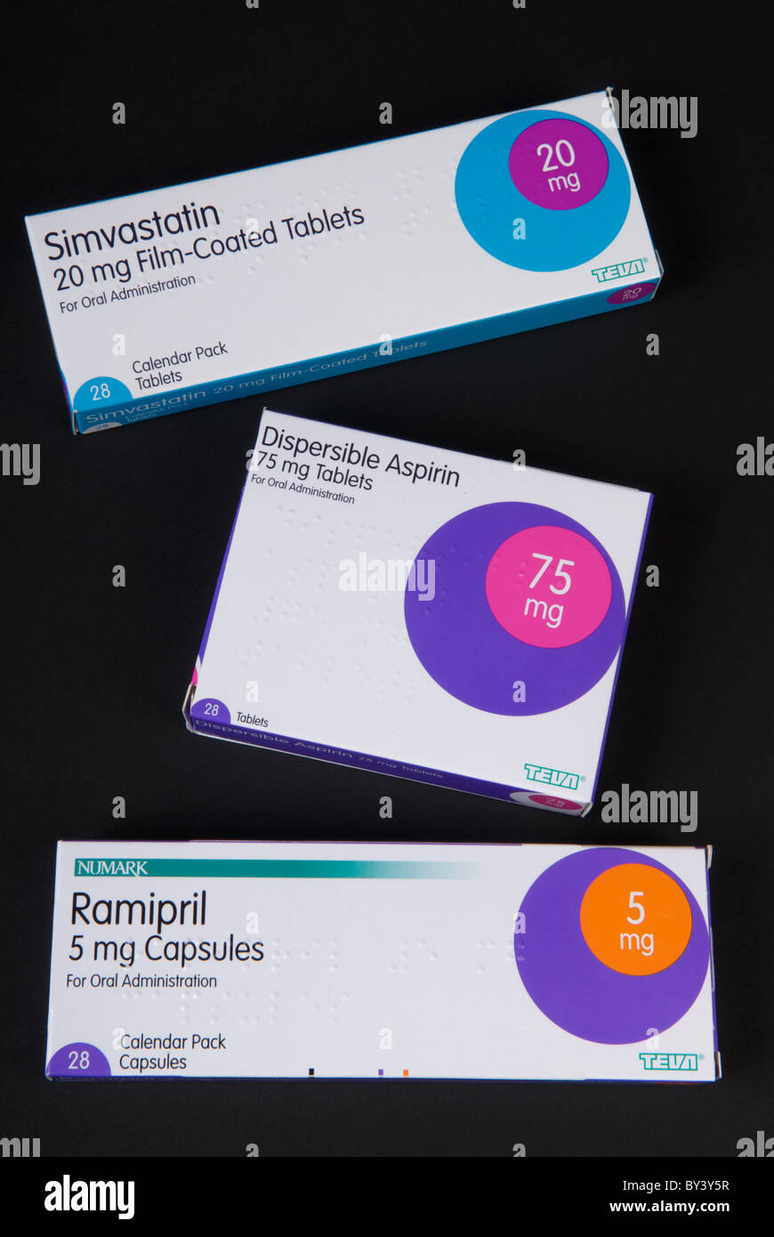 UK prescription drugs Stock Photo