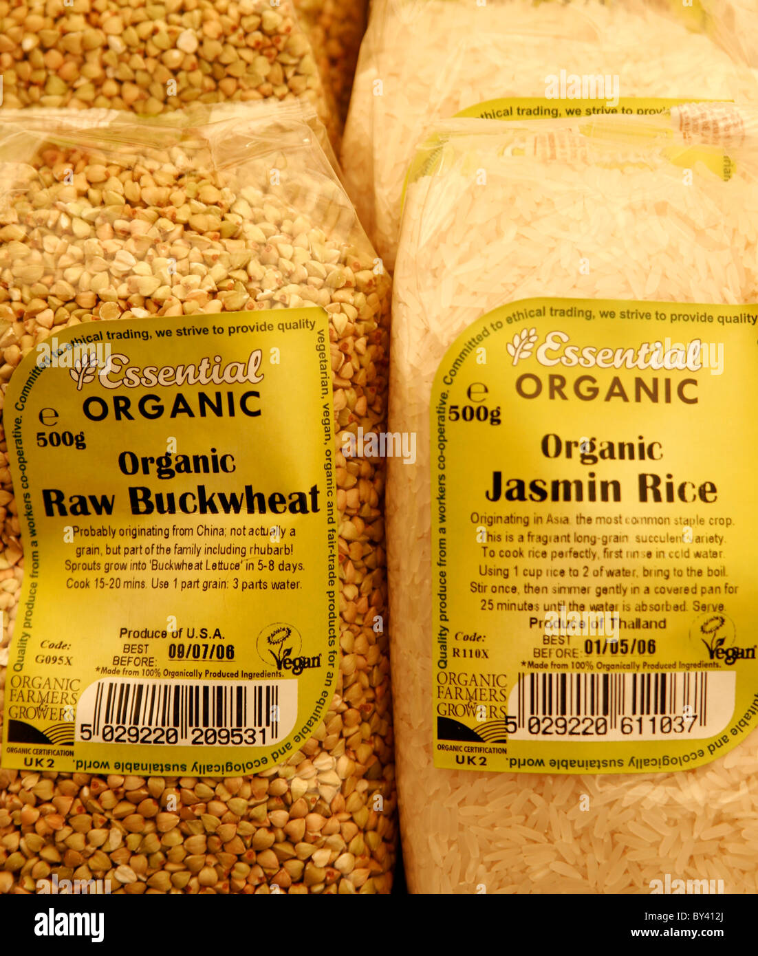 Buchaware Rice Rice buckwheat grains in hi-res stock photography and images - Alamy