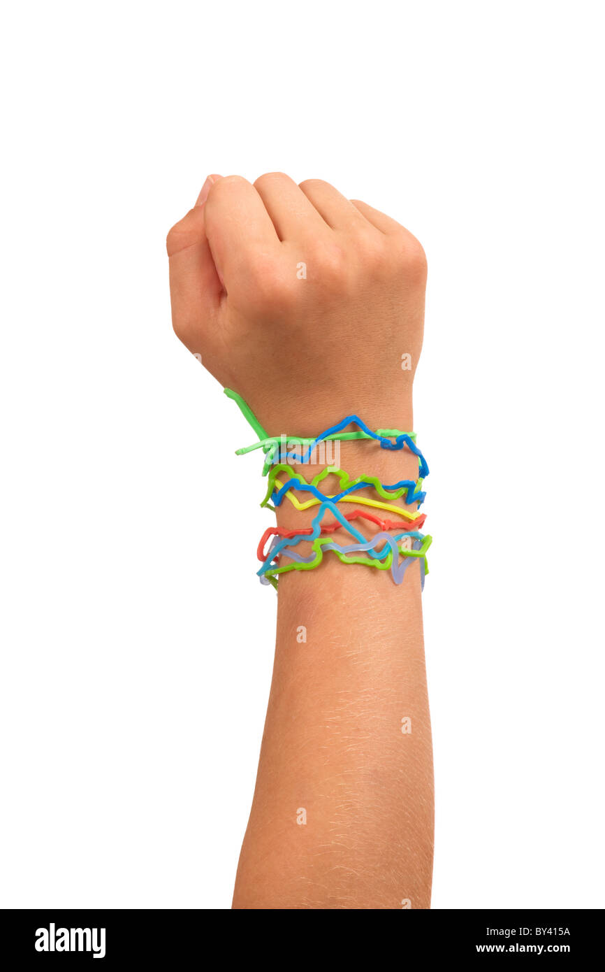 Silly bands bandz hi-res stock photography and images - Alamy