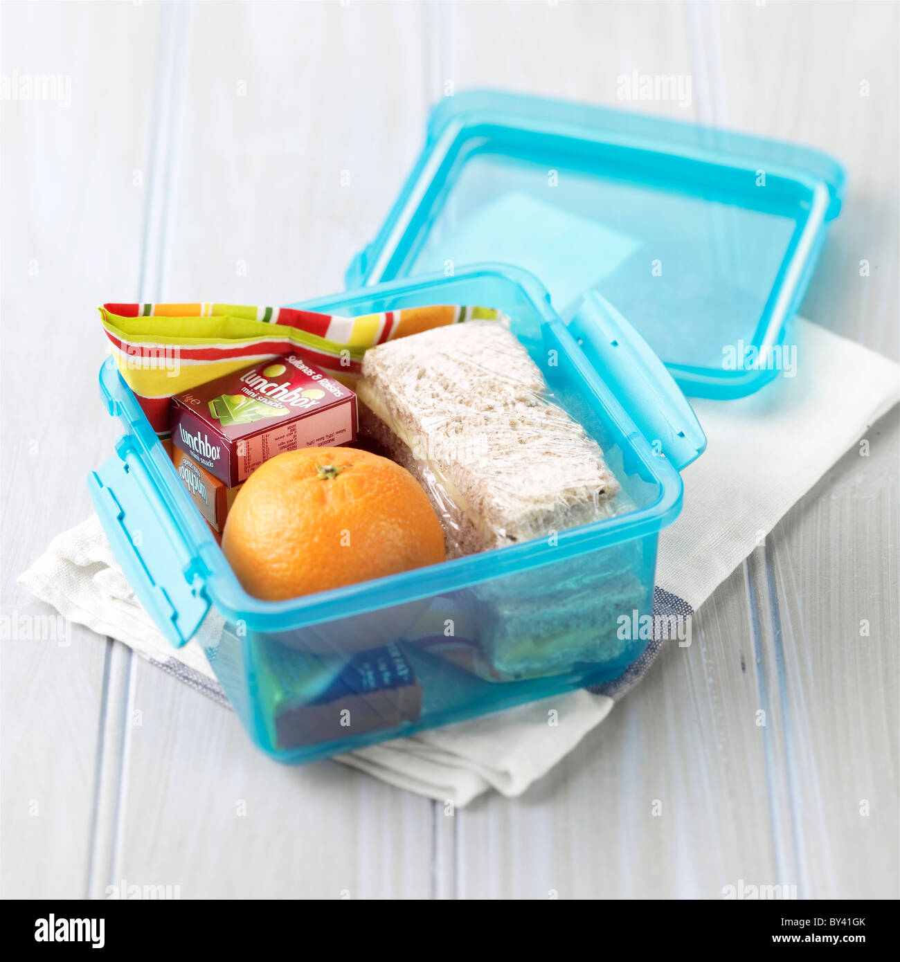 Sandwich film wrapped hi-res stock photography and images - Alamy