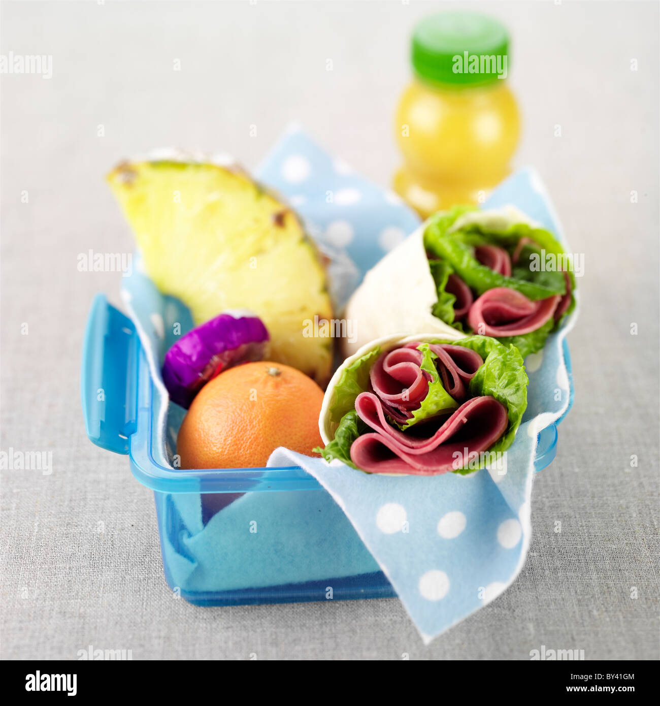 Lunch Box/ wraps Stock Photo - Alamy