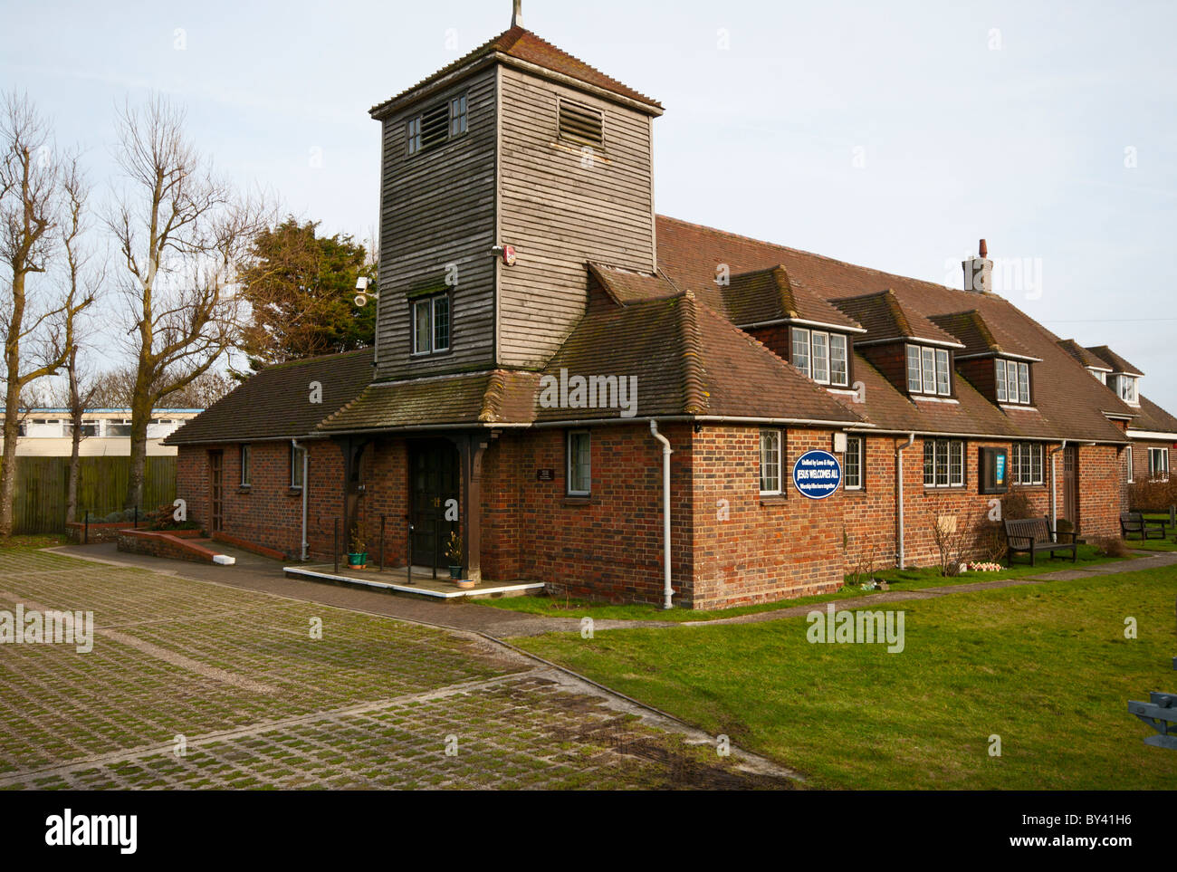 St Thomas The Apostle Parish Church Camber East Sussex England Stock Photo