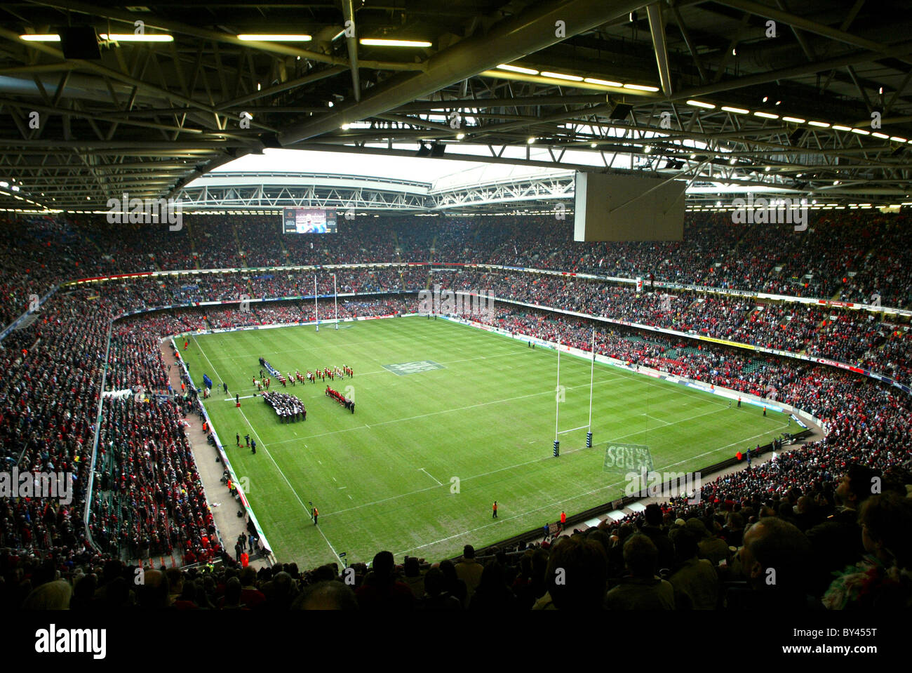 Rugby welsh wales millenium stadium hires stock photography and images