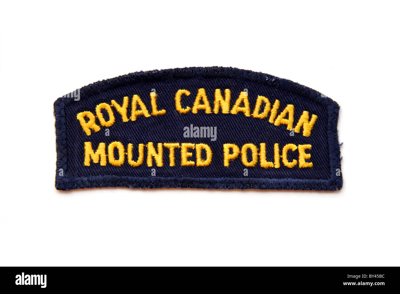 RCMP Royal Canadian Mounted Police patch Stock Photo