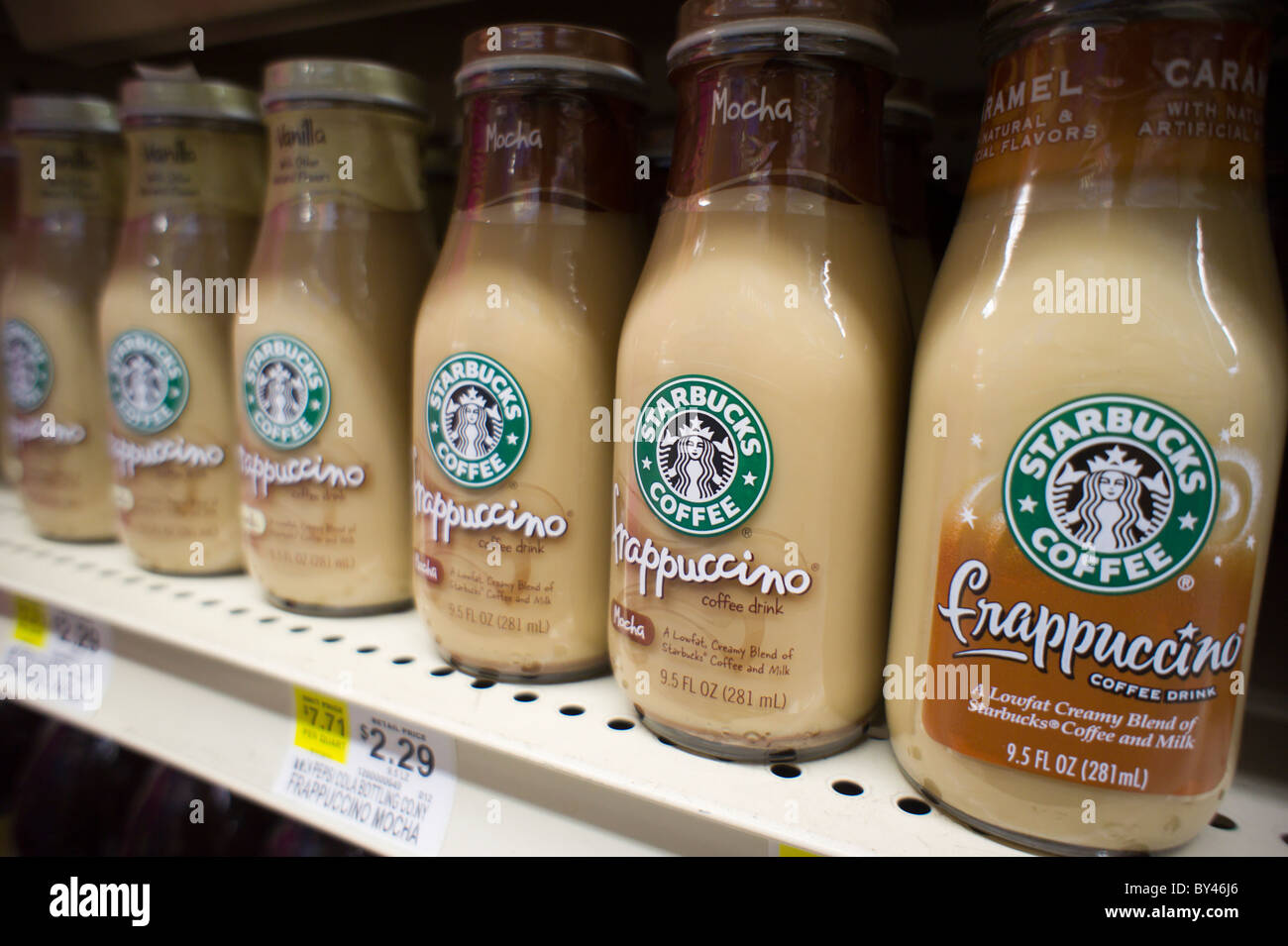 https://c8.alamy.com/comp/BY46J6/bottles-of-starbucks-frappuccino-coffee-are-seen-a-supermarket-on-BY46J6.jpg