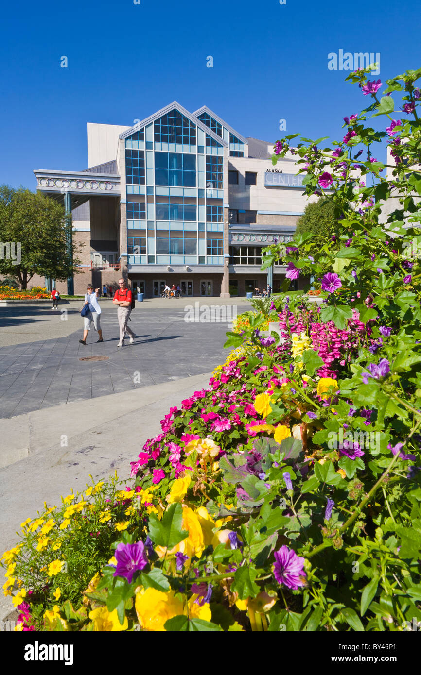 Alaska Center for the Performing Arts in downtown Anchorage Alaska