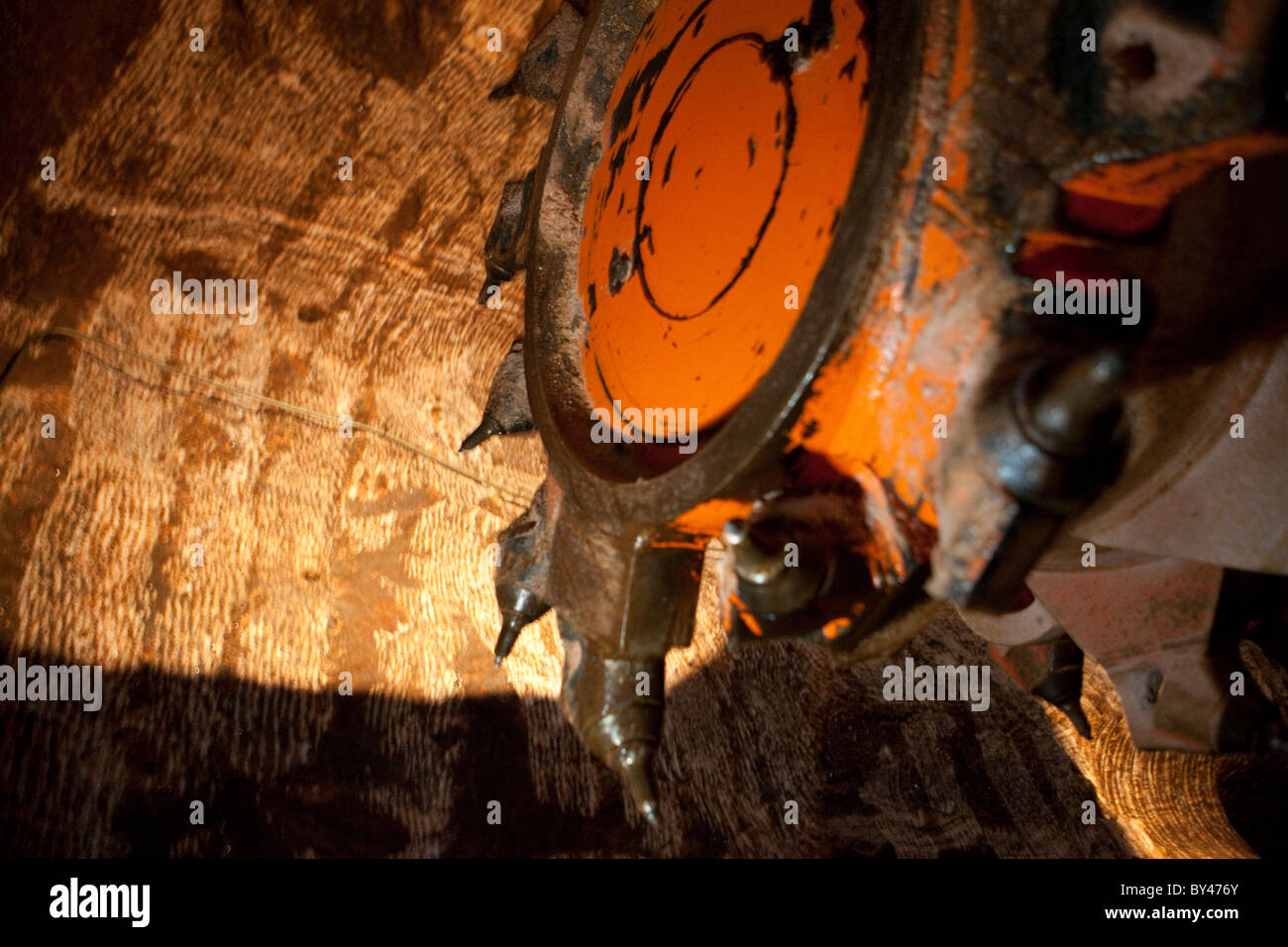 Winsford Rock Salt Mine Cheshire UK rock salt for roads in winter