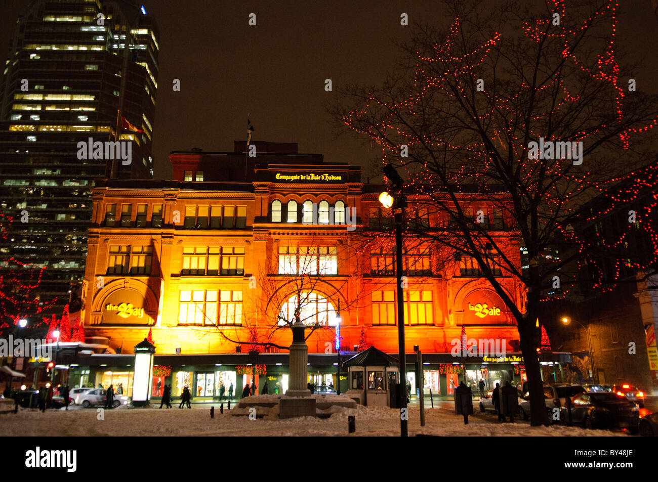 MONTREAL, Canada The Bay / La Baie, a famous department store in