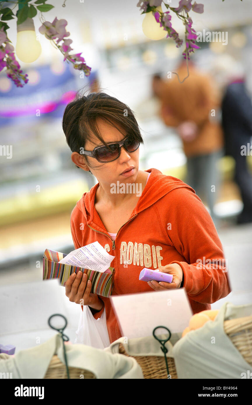 French Food Market. Stock Photo