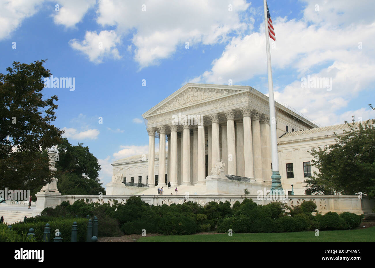 US Supreme Court building, Washington D. C. Stock Photo