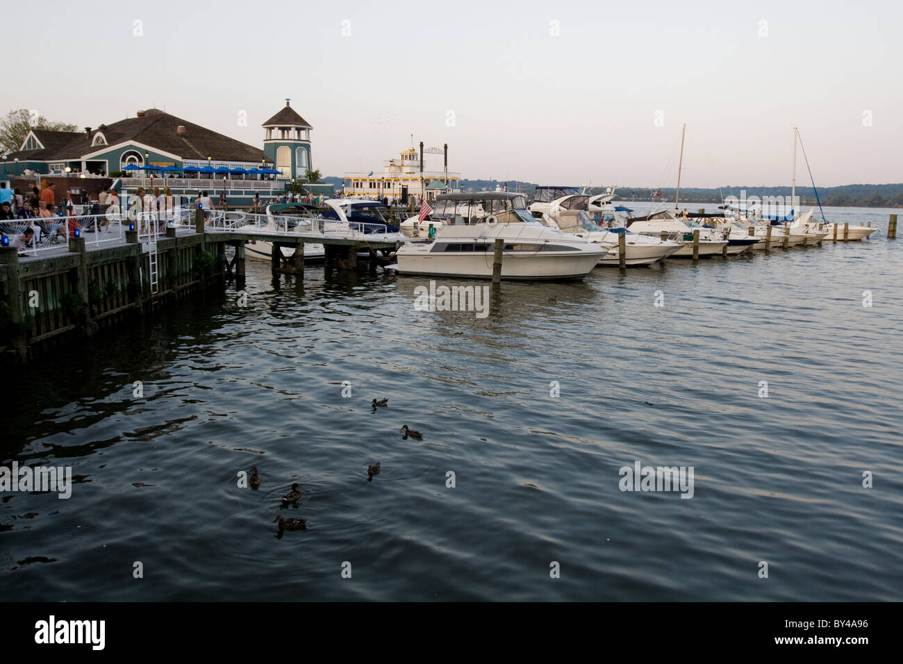Old Town Alexandria Virginia waterfront Stock Photo Alamy