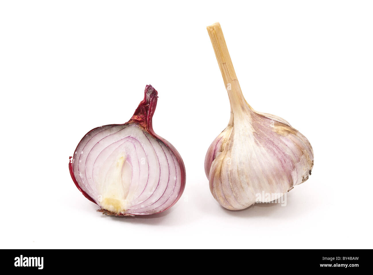Garlic and onion Stock Photo - Alamy
