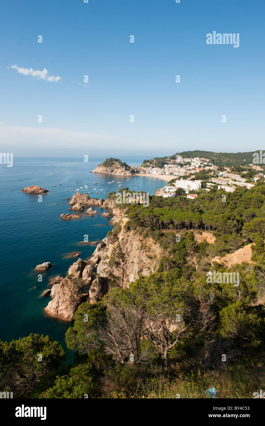 Spanish east coast at the Costa Brava Stock Photo Alamy