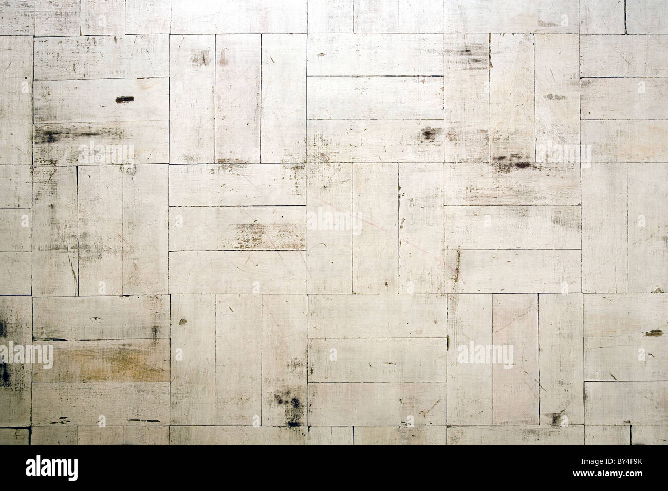 Whitewashed Parquet floor Stock Photo - Alamy