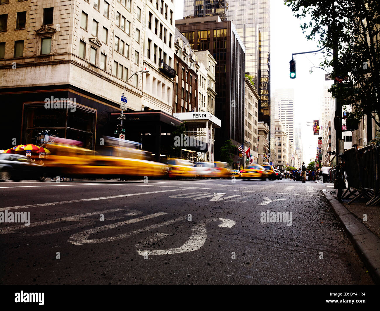 5th avenue,  NYC, New York, USA Stock Photo