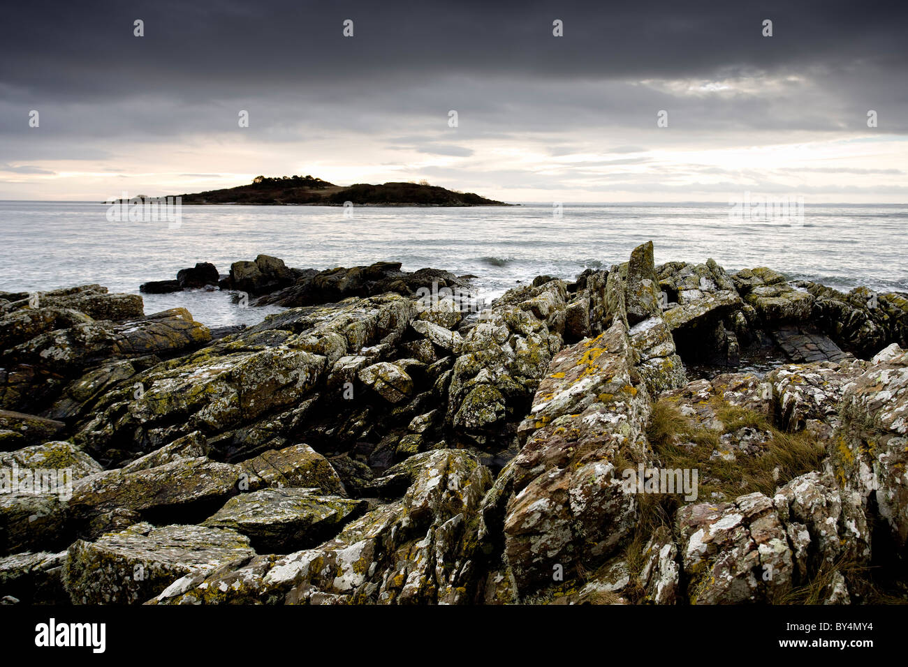 Ardwall Island, Carrick Shore, Dumfries and Galloway, Scotland Stock Photo