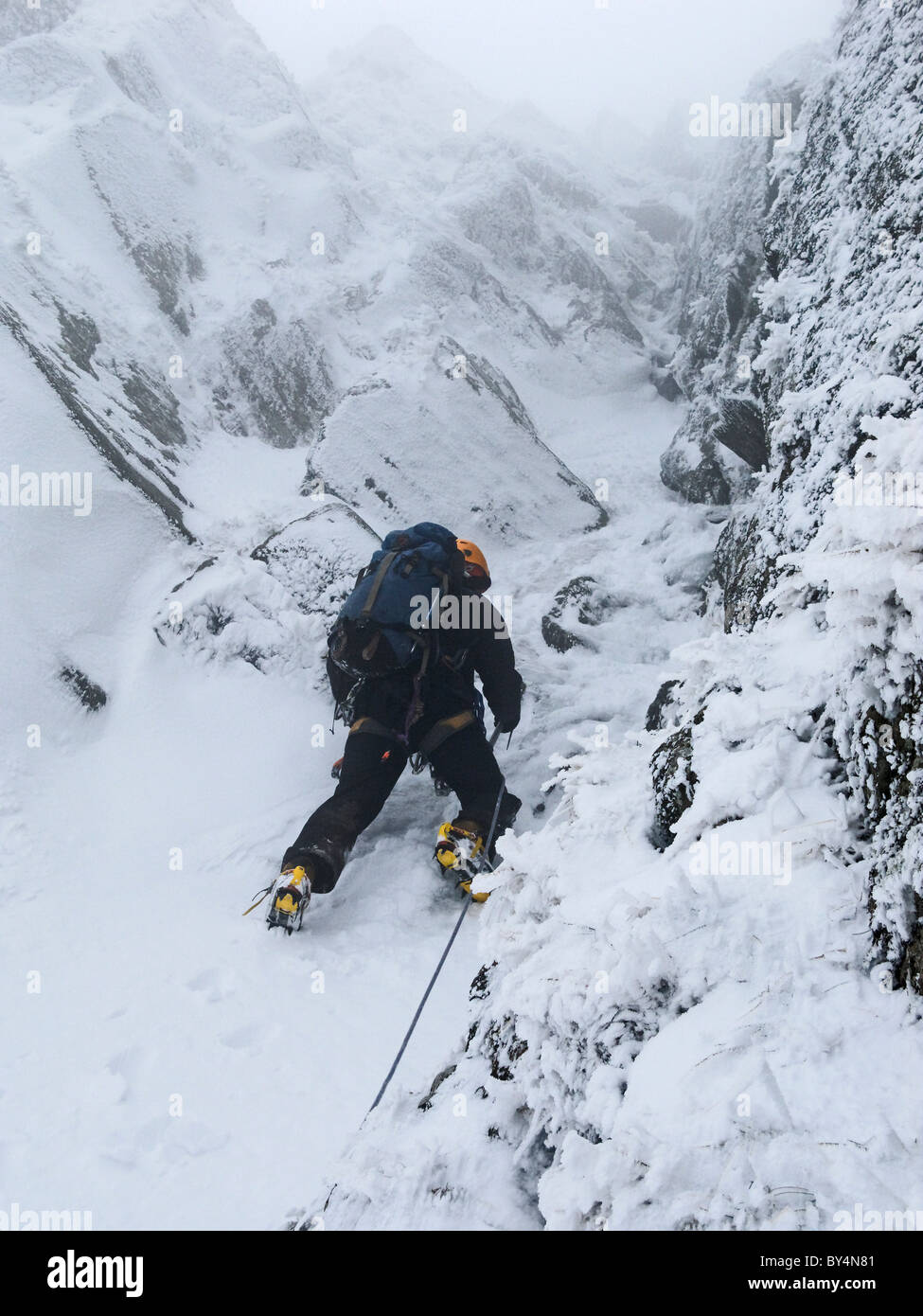 Snowdonia crampons snow hires stock photography and images Alamy