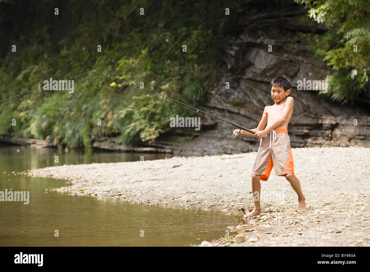 Japan river fishing hires stock photography and images Alamy