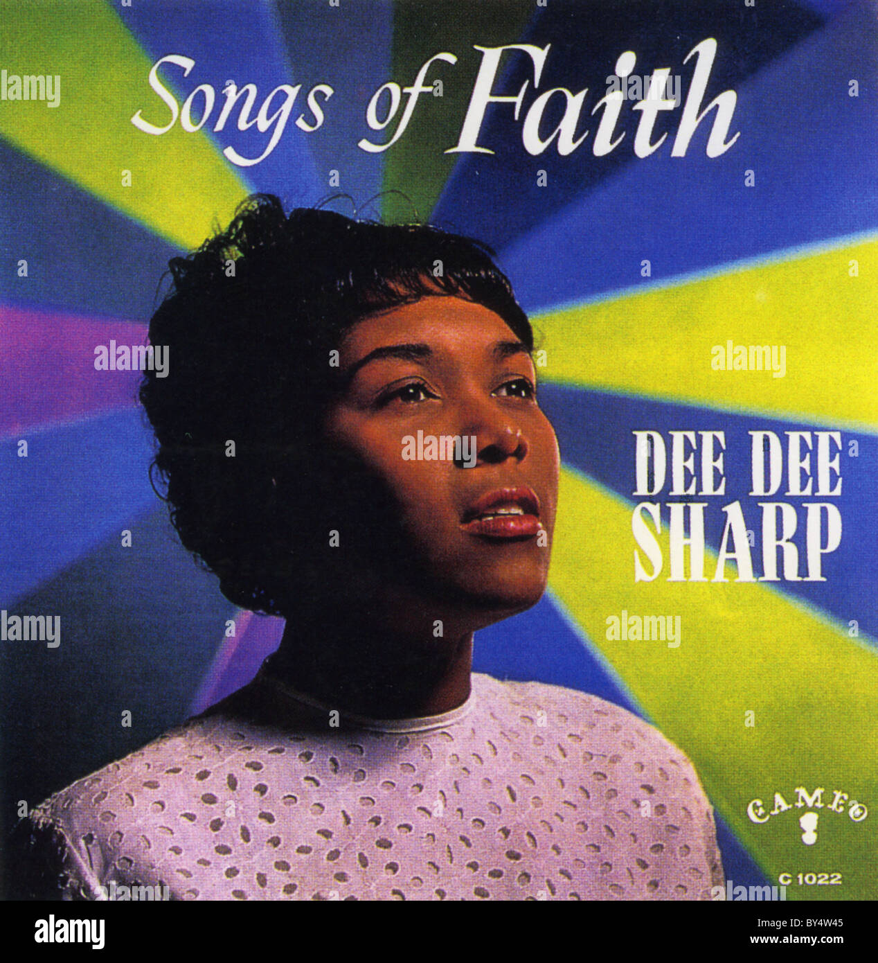 DEE DEE SHARP US Gospel and R&B singer on her 1963 album Stock Photo