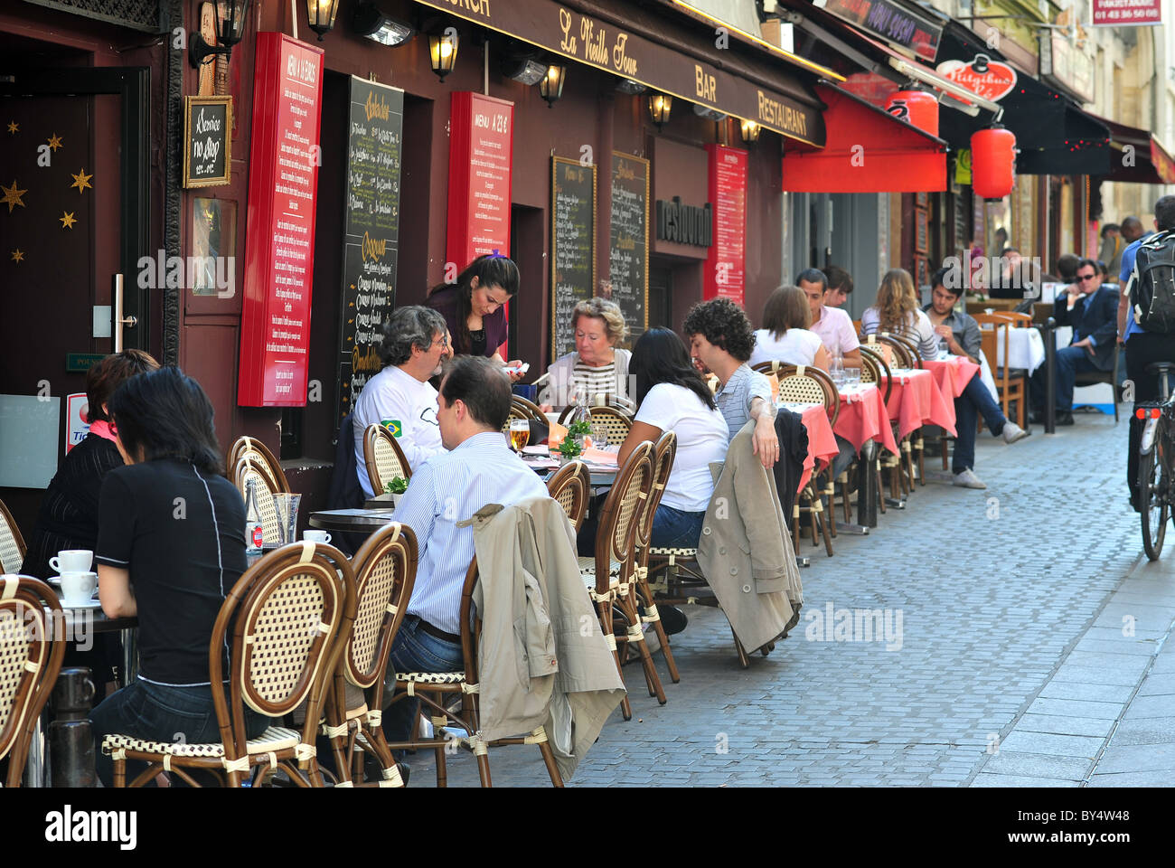 Paris Cafe Stock Photo