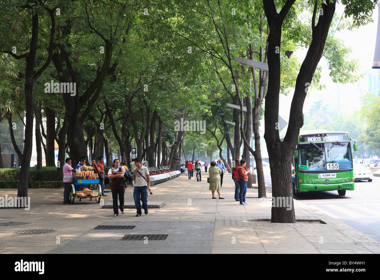 Mexico city paseo de la reforma hi-res stock photography and images - Alamy