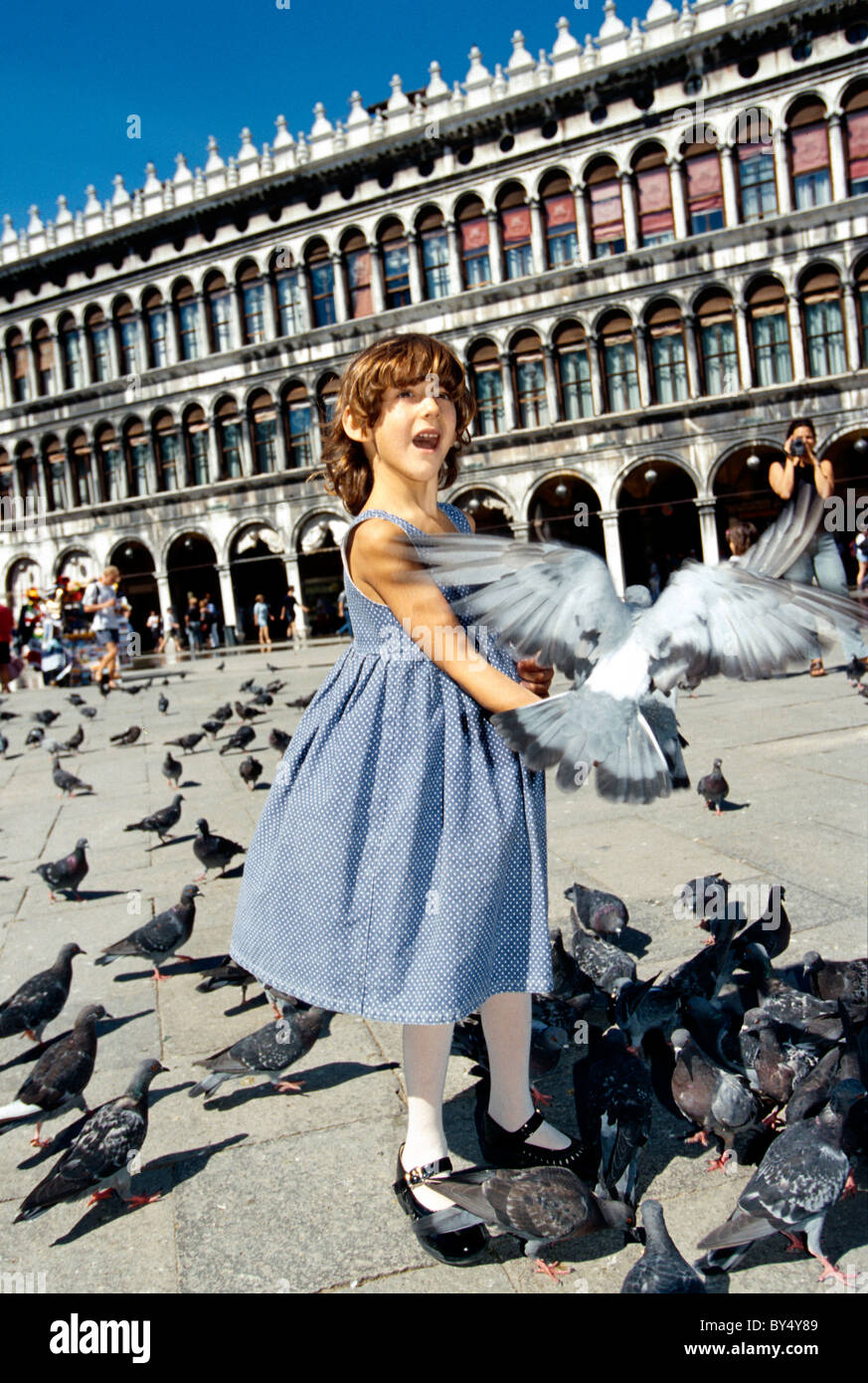 Piazza San Marco, Venice, Italy, Worldheritage Stock Photo