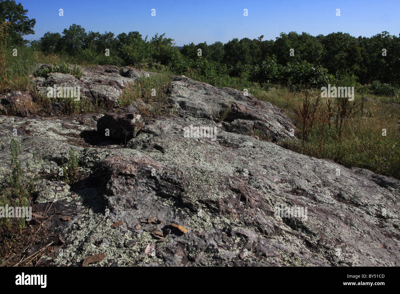 Taum Sauk Mountain State Park Missouri rhyolite St. Francois Mountains