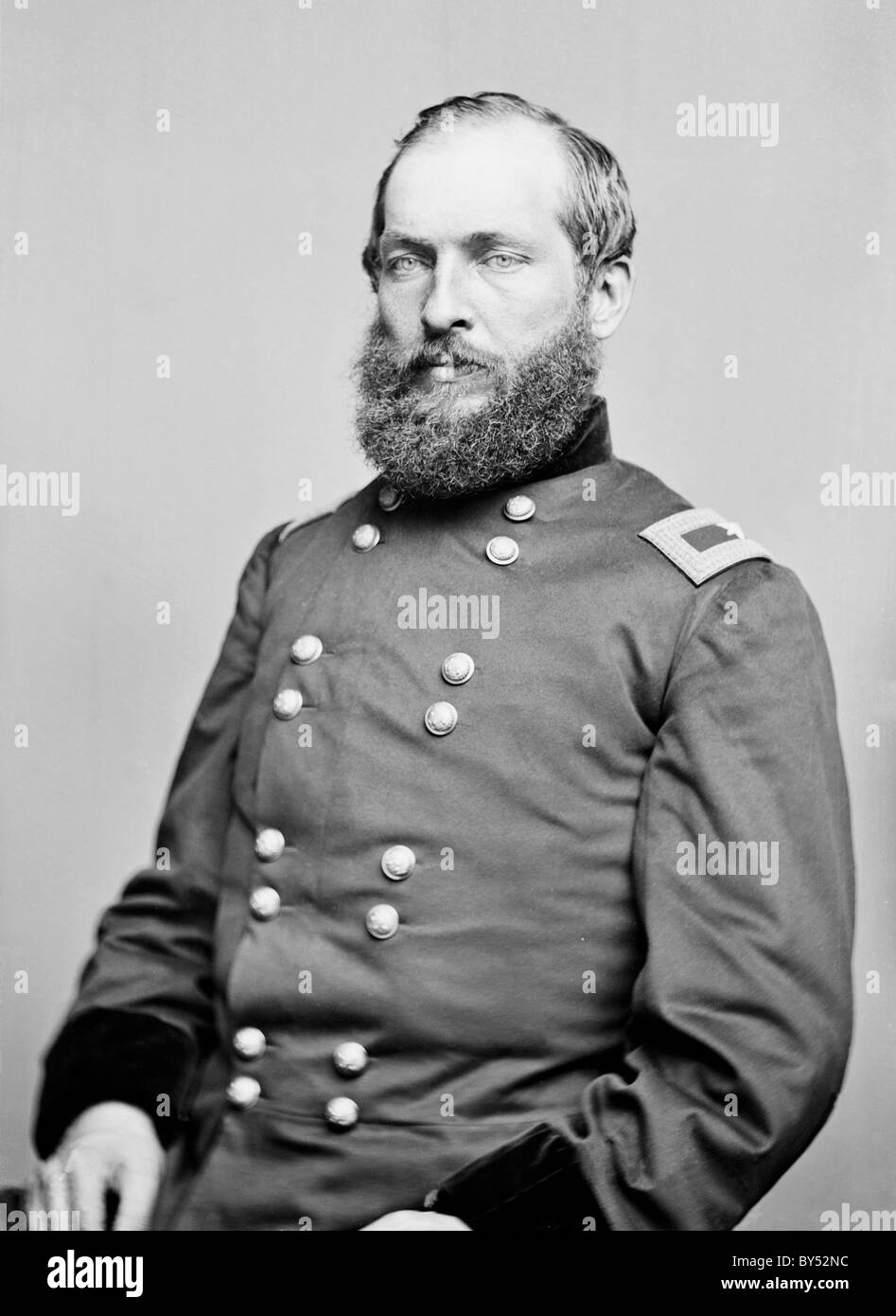 James A. Garfield, President James Abram Garfield was the 20th President of the United States. Stock Photo