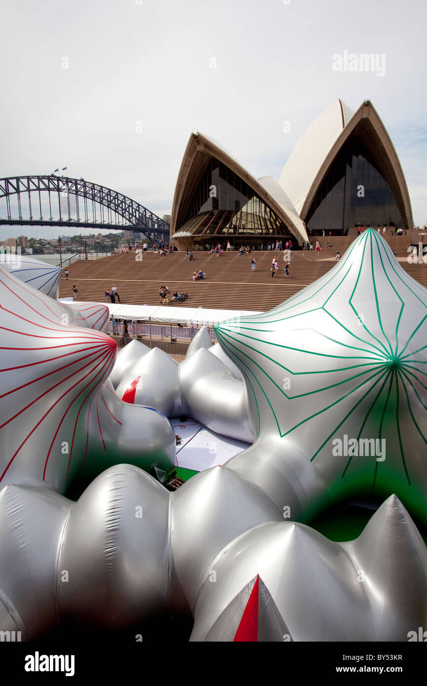 Mirazozo by Architects of the Air, Sydney Opera House, NSW, Australia Stock Photo