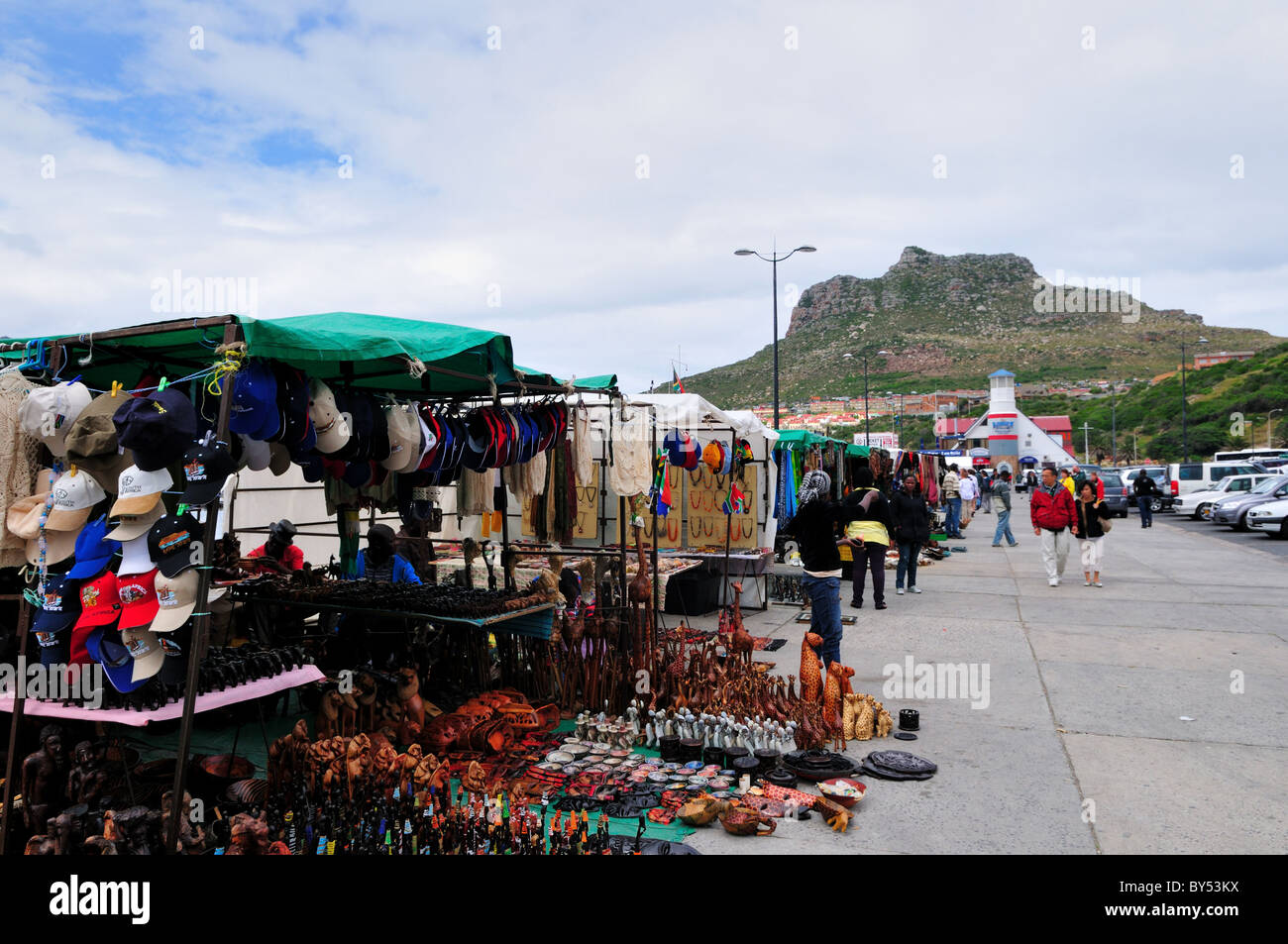 Souvenirs for sale at market. Cape Town, South Africa Stock Photo Alamy